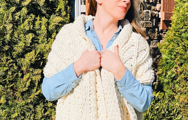 Embrace the Cozy Chic Pando Sweater Shawl – Join the Crochet Along!
